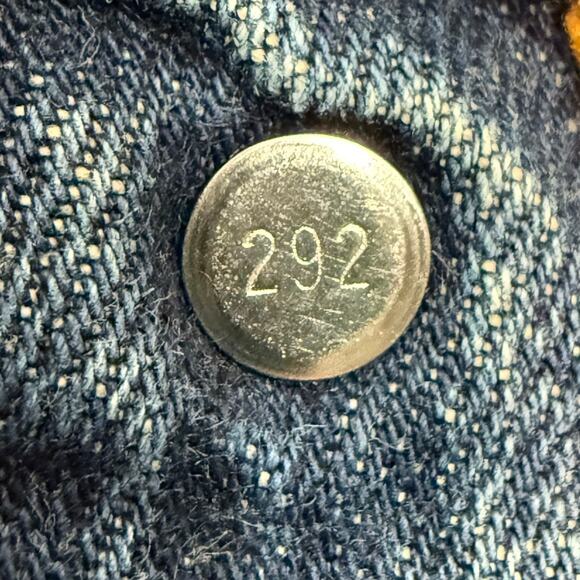 Vintage Levi’s 501 Bell Bottom Jeans 32x34 Peace Love Freedom Tie Dye - Picture 12 of 12